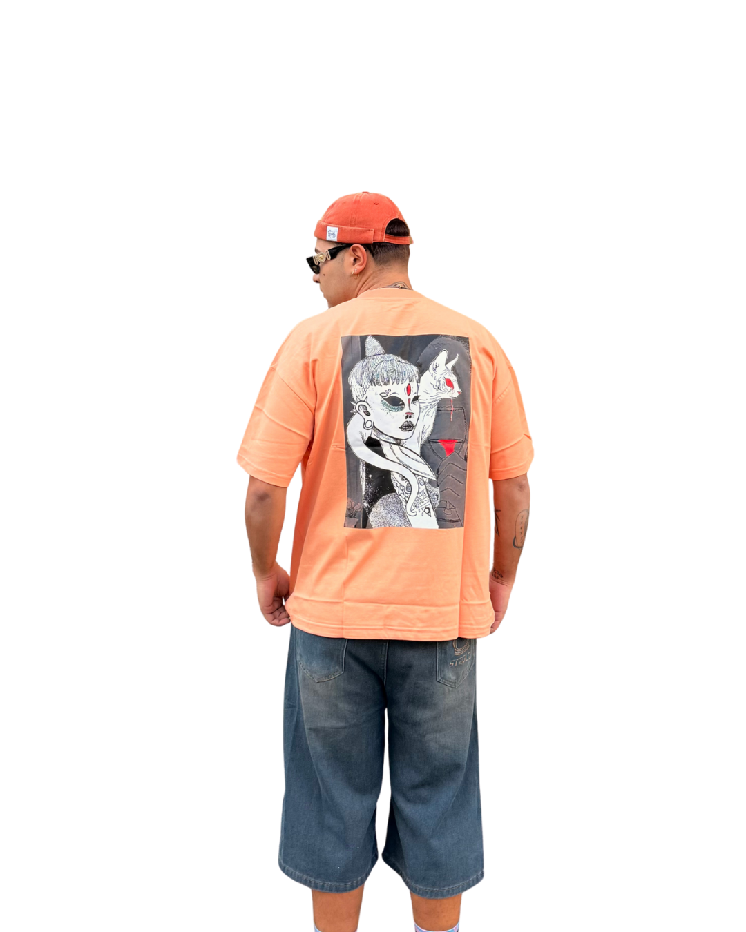 Stegle T-shirt Regular Fit Orange
