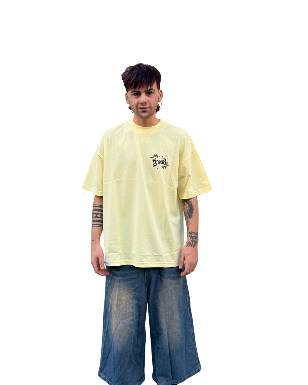 Stegle T-shirt Regular Fit Yellow