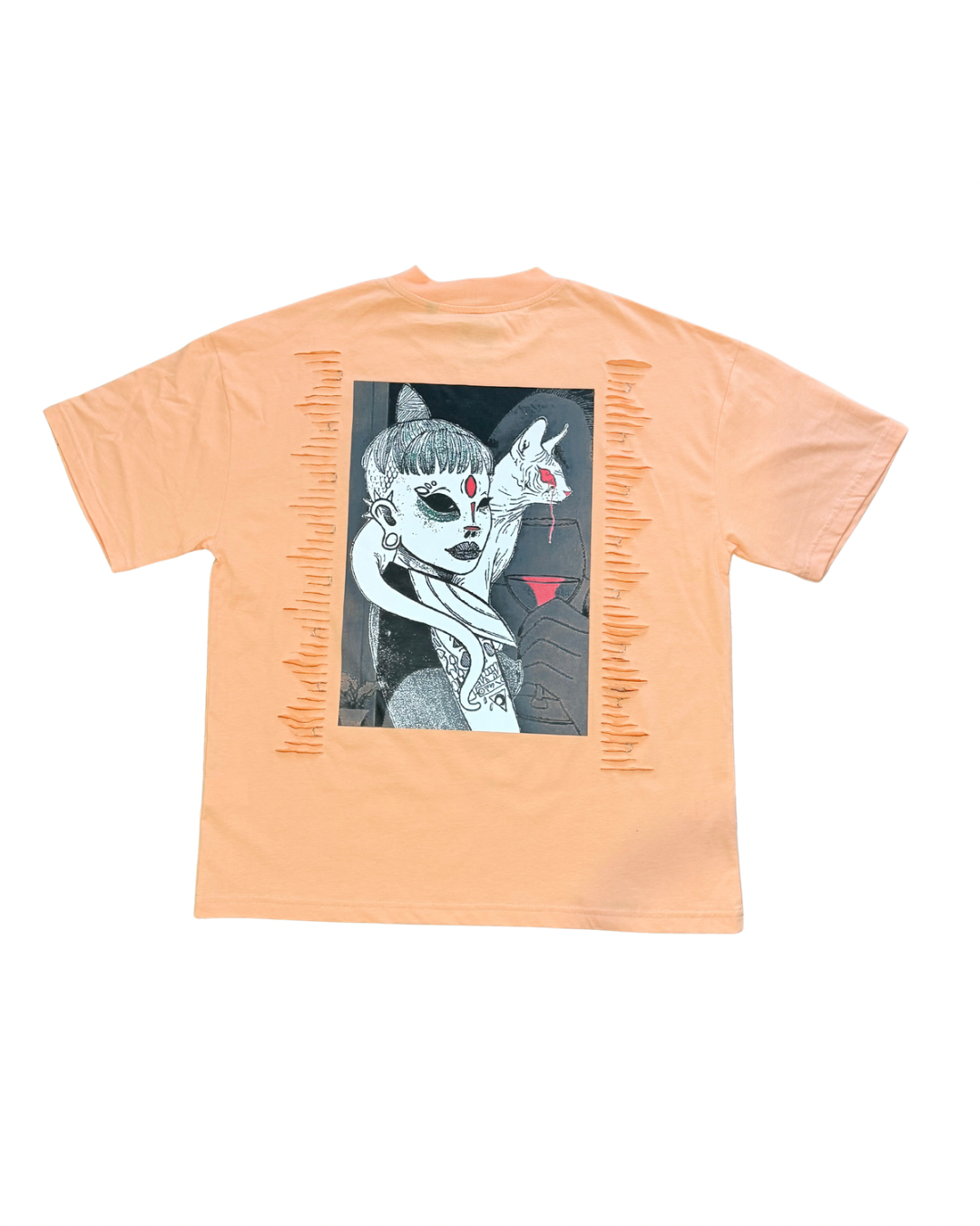 Stegle T-shirt RawCut Orange
