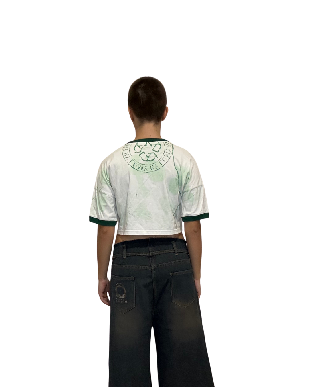 Stegle T-shirt HandPaint White