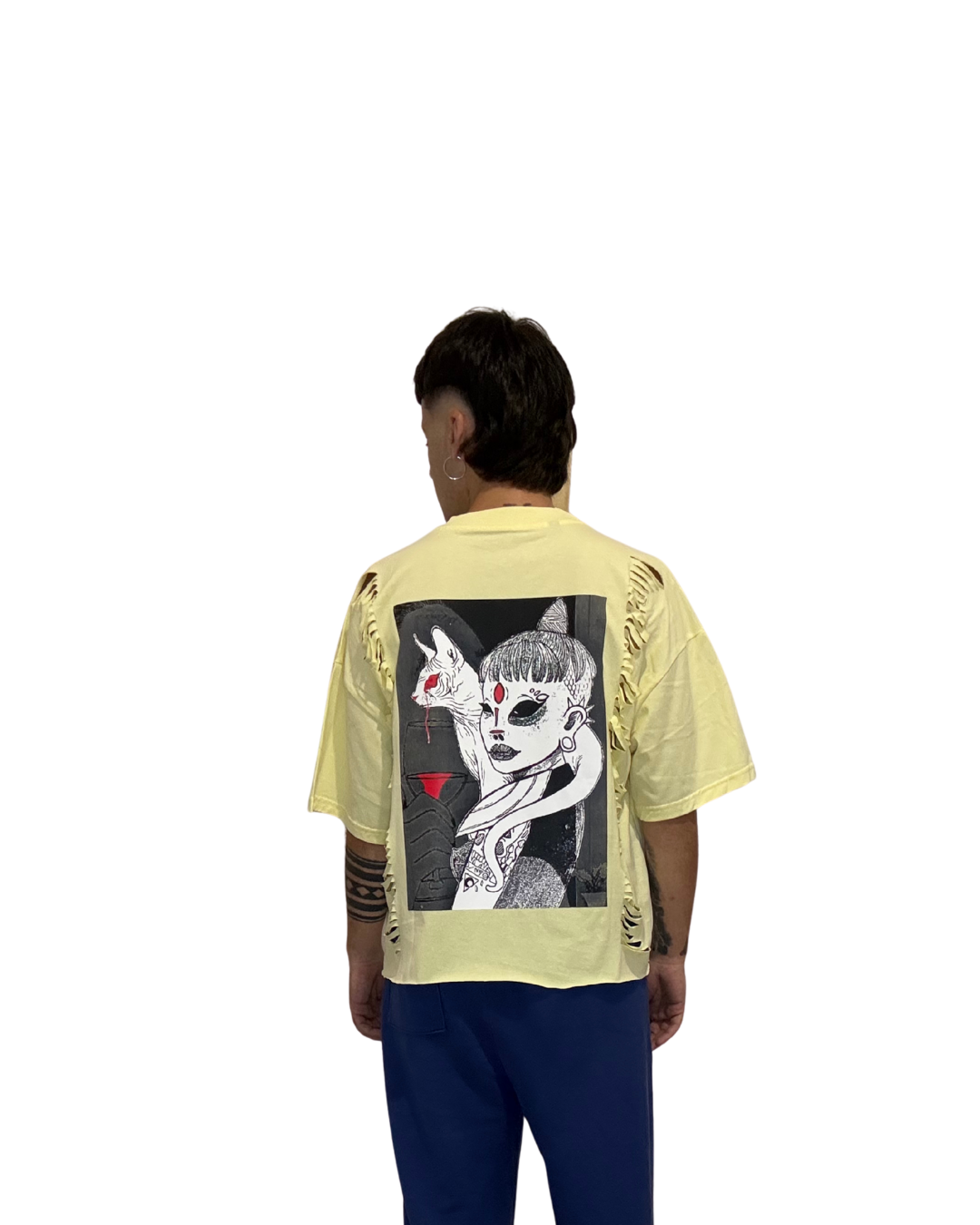 Stegle T-shirt RawCut Yellow