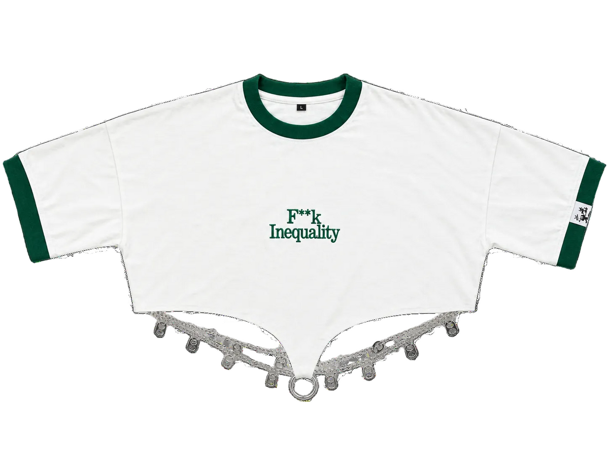 Stegle Chains Crop White