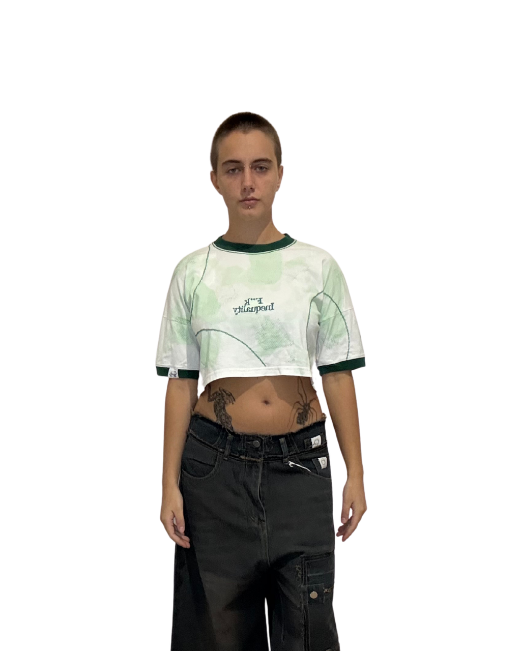 Stegle T-shirt HandPaint White