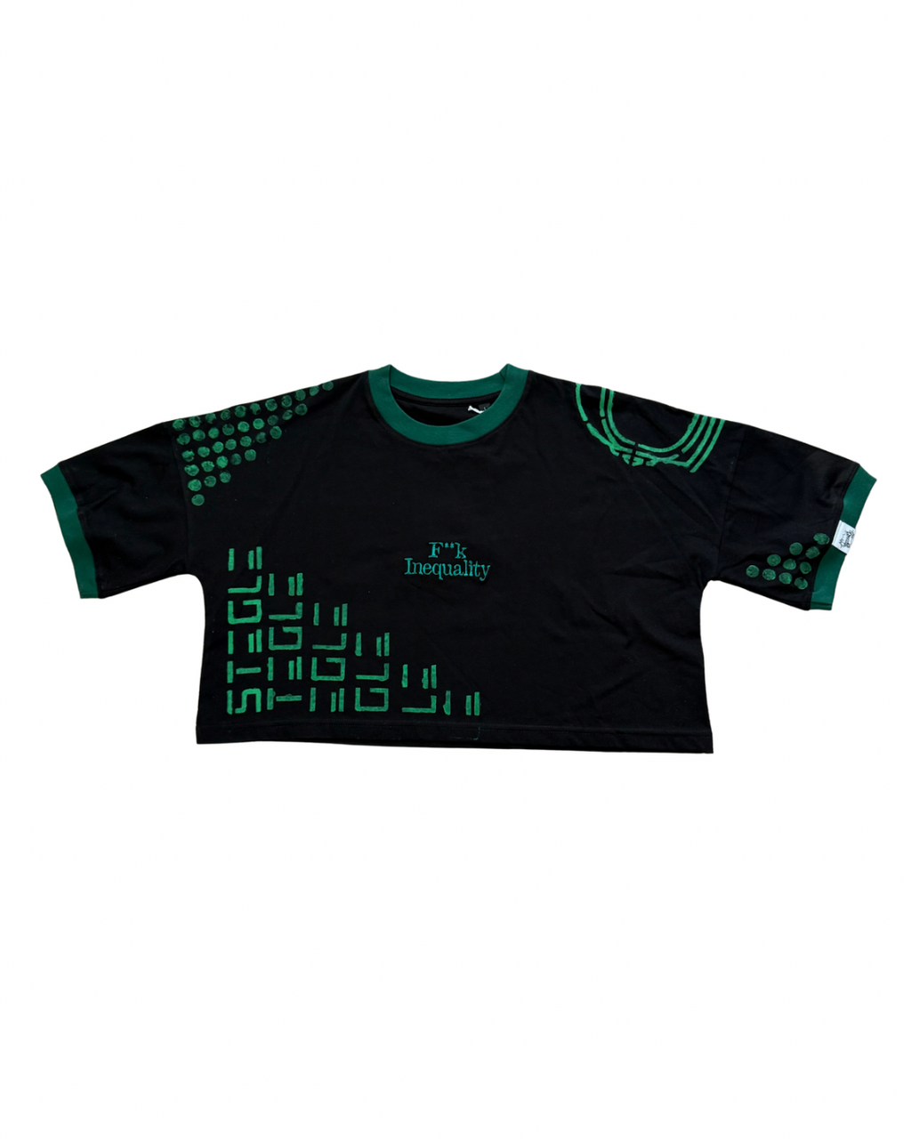 Stegle T-shirt HandPaint Black