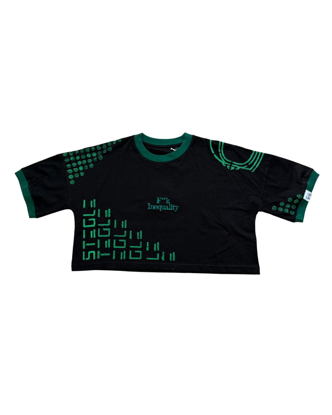 Stegle T-shirt HandPaint Black