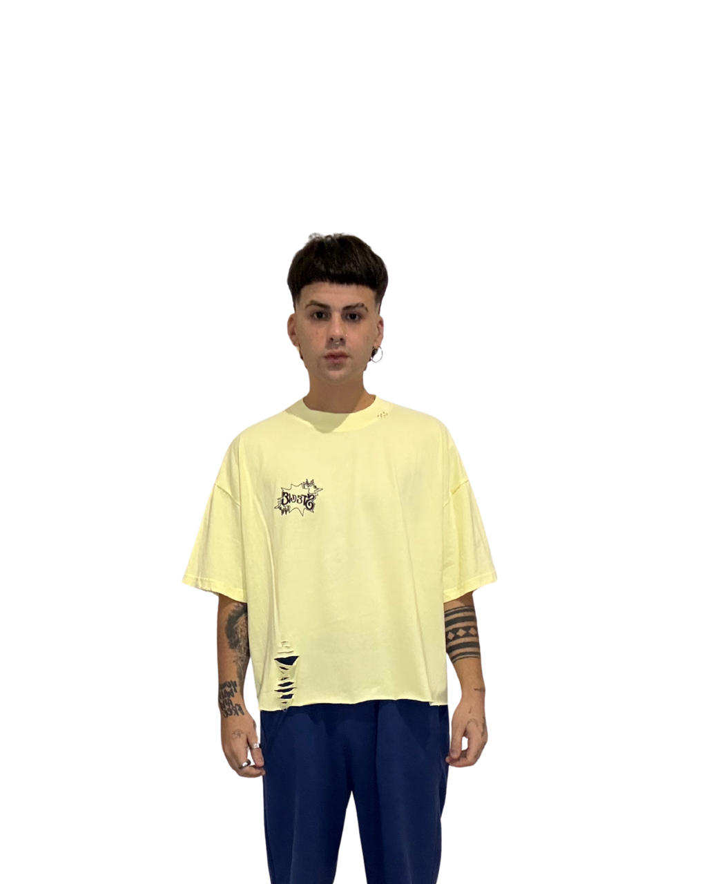 Stegle T-shirt RawCut Yellow