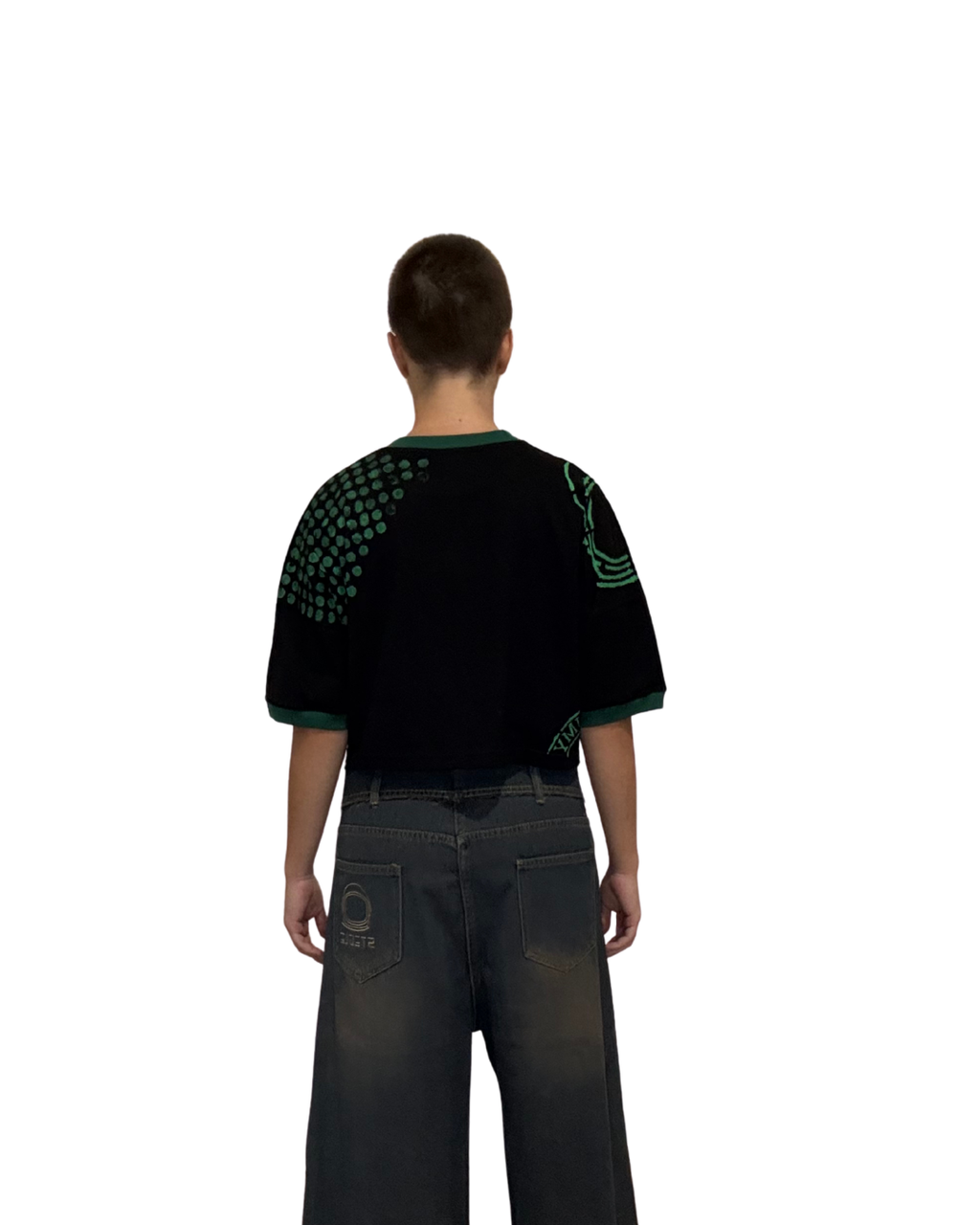 Stegle T-shirt HandPaint Black