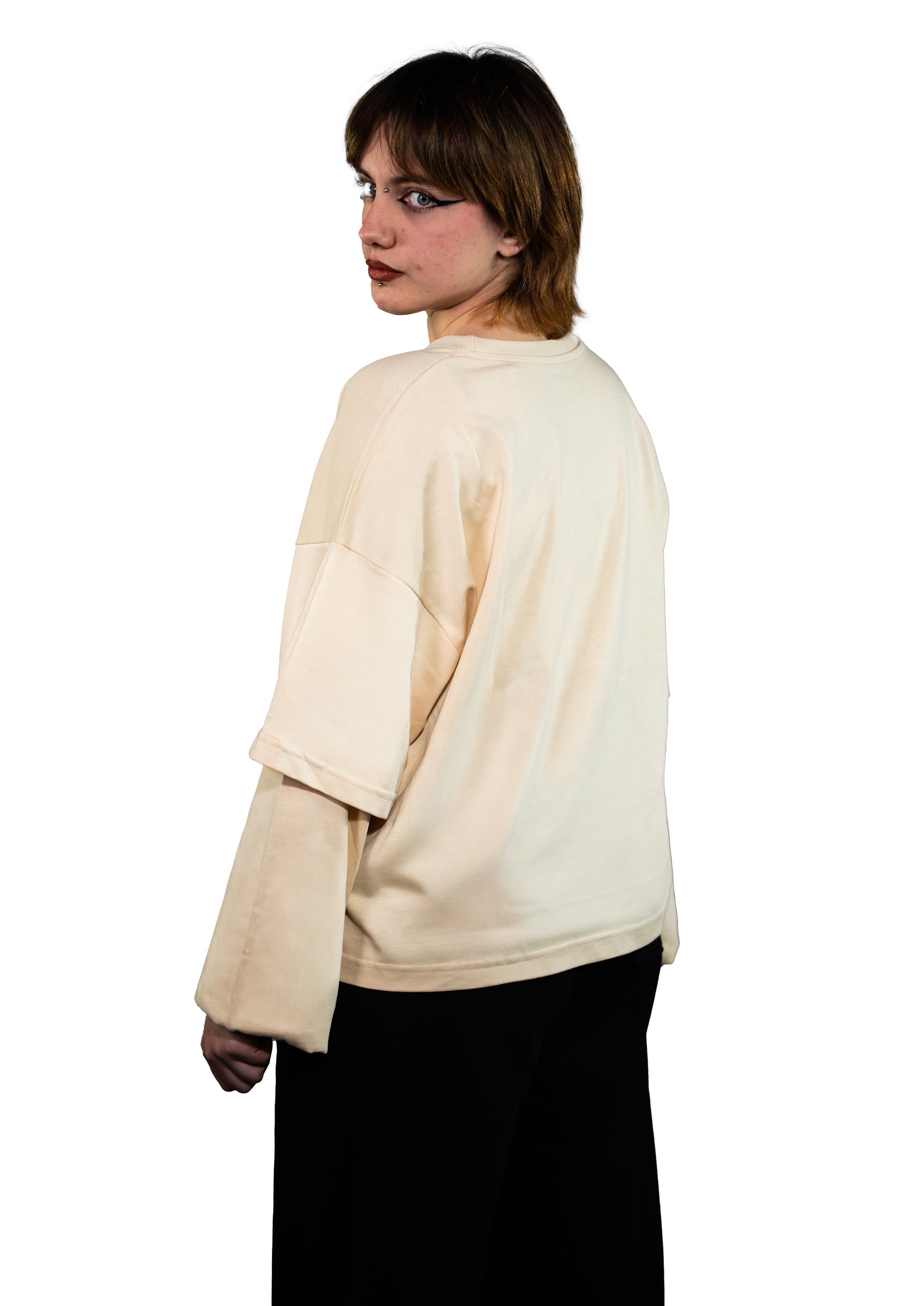 Stegle Double LongSleeve Light Brown