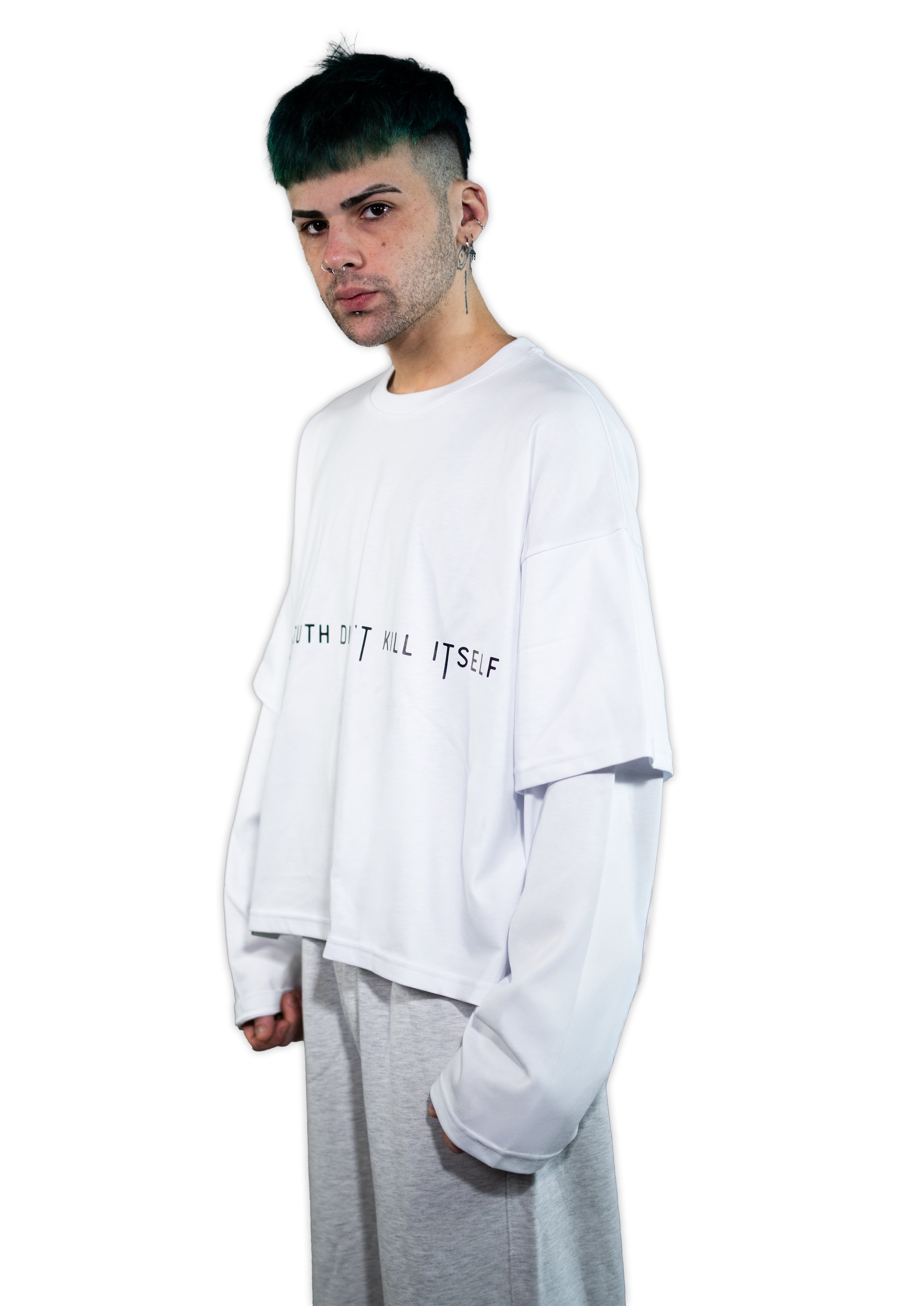 Stegle Double LongSleeve White