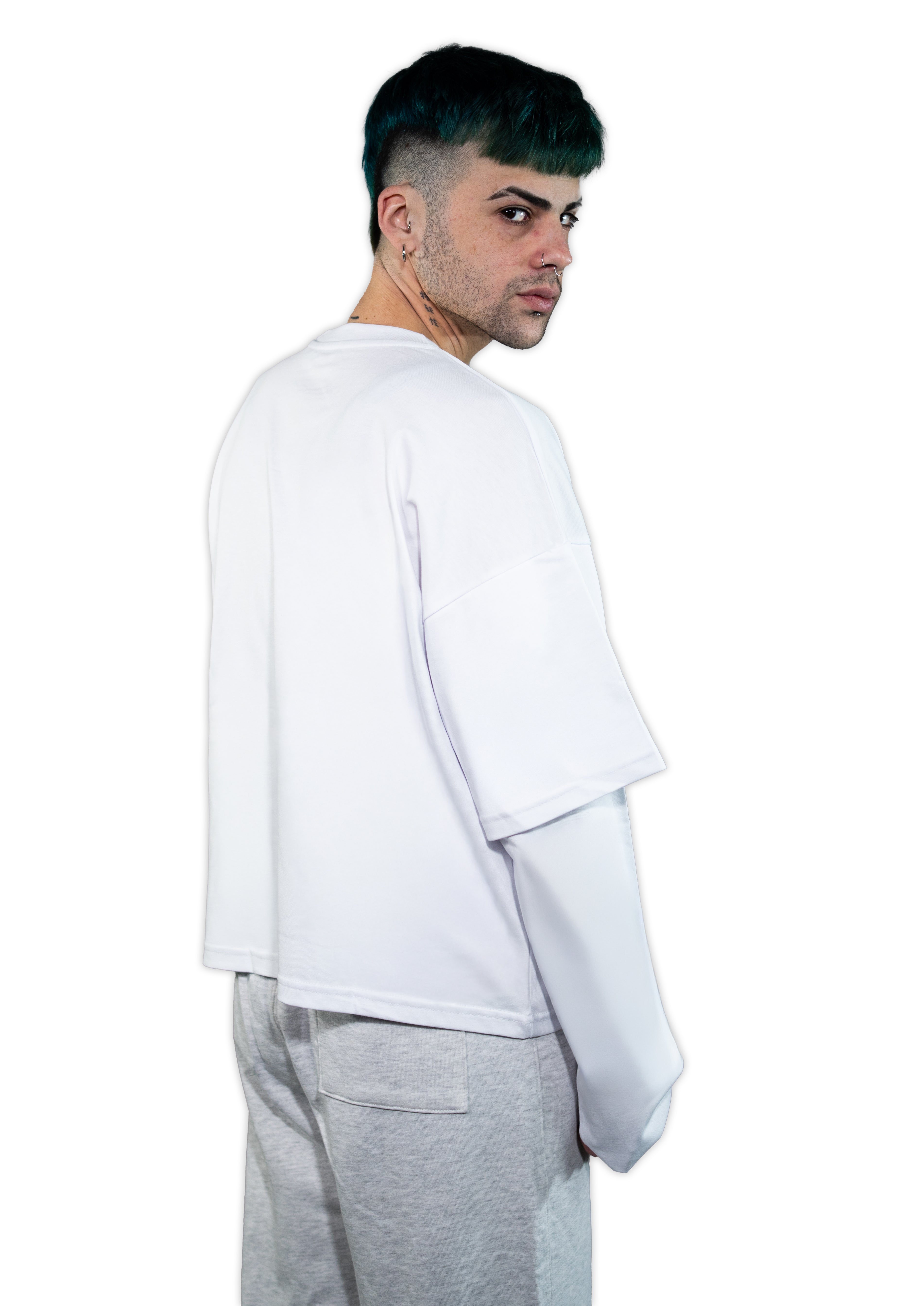 Stegle Double LongSleeve White