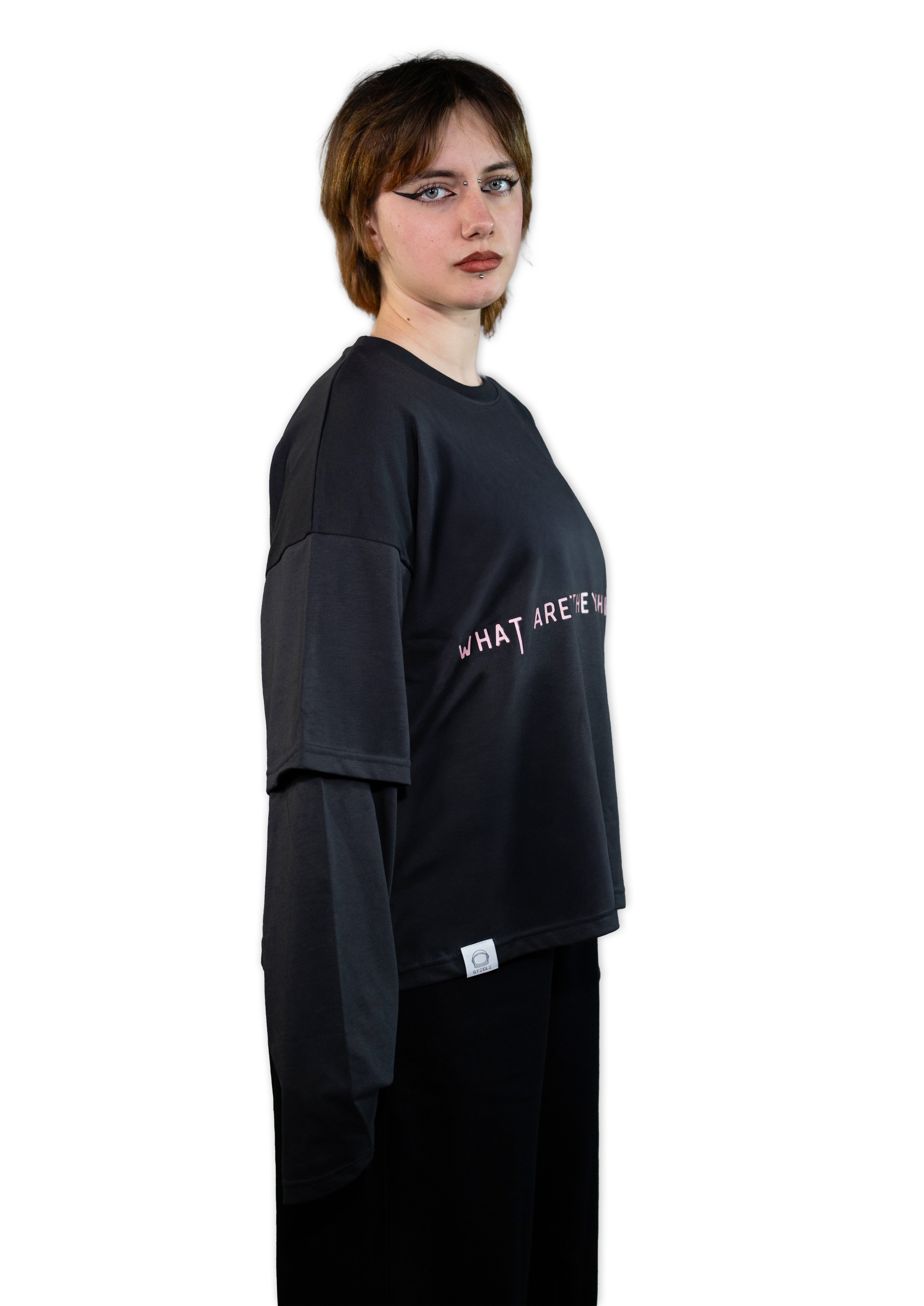 Stegle Double LongSleeve Dark Gray