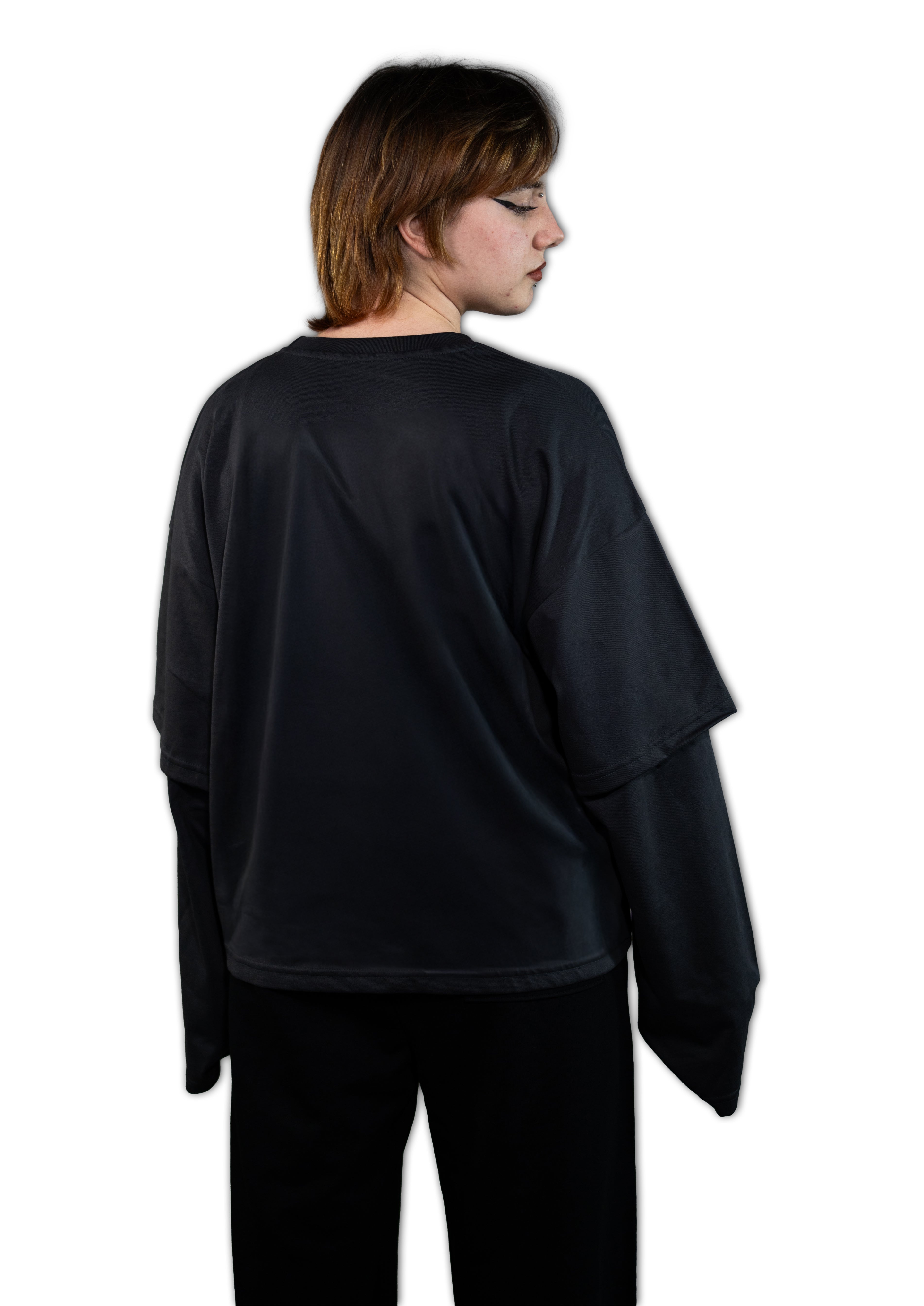 Stegle Double LongSleeve Dark Gray