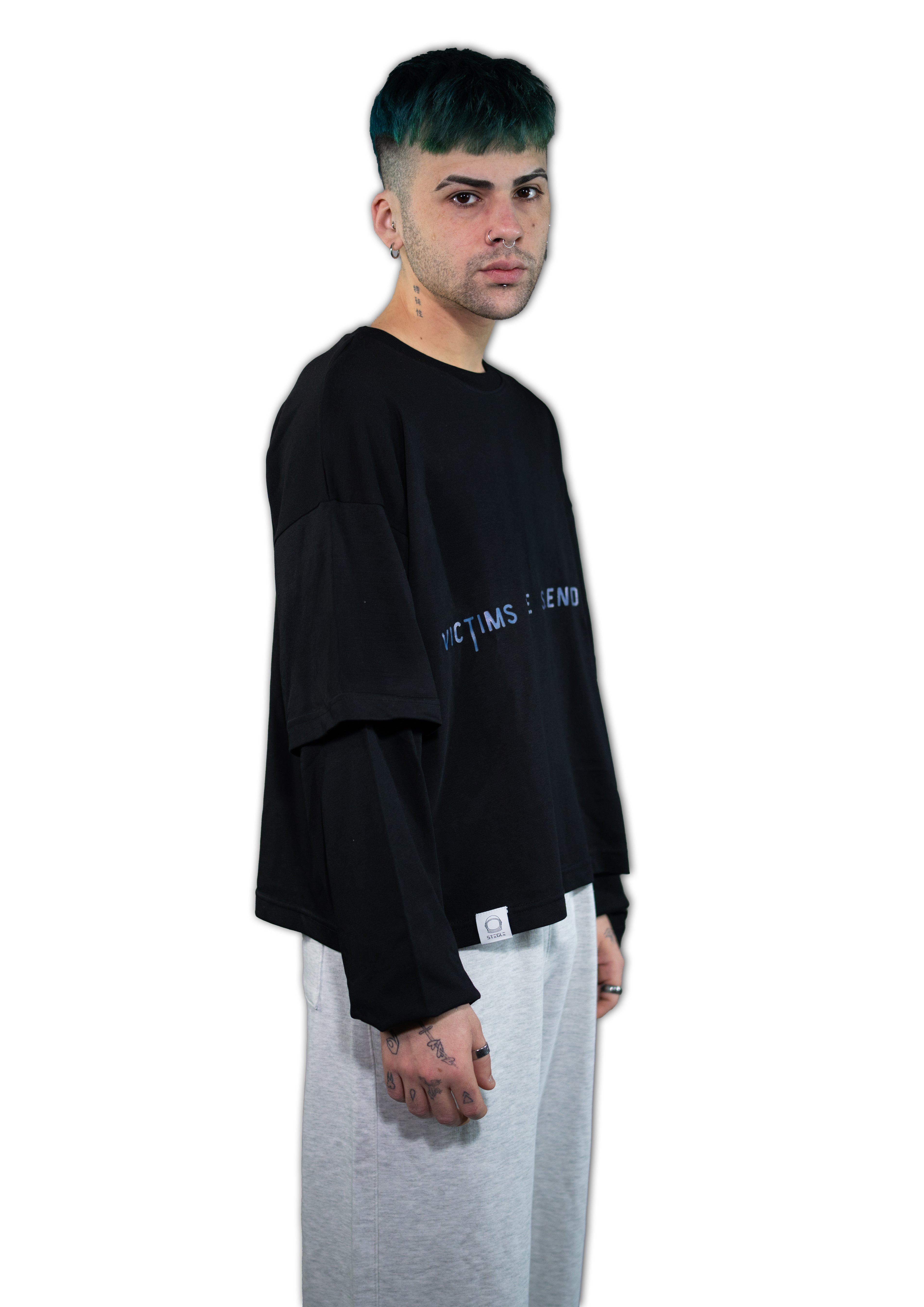 Stegle Double LongSleeve Black