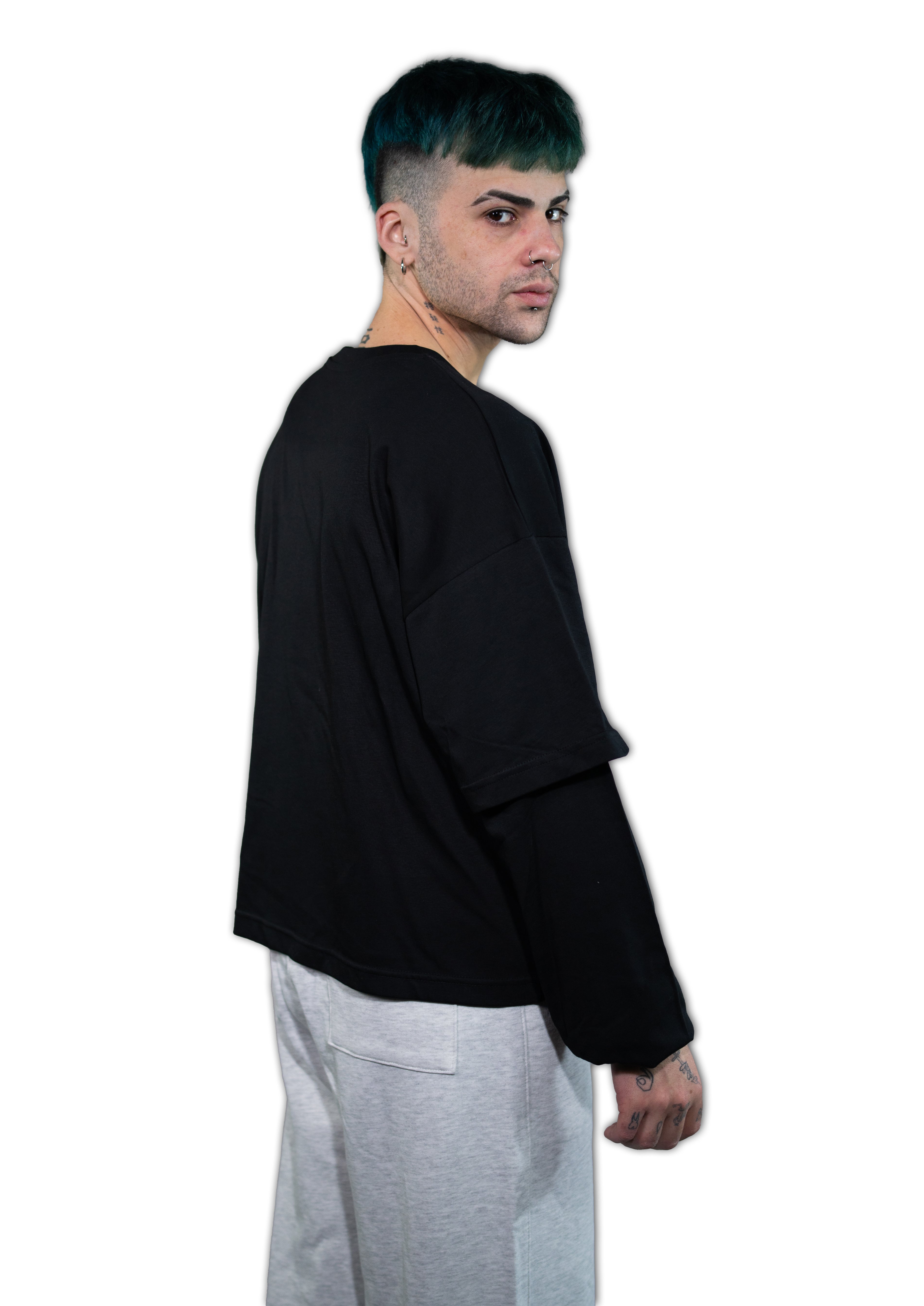 Stegle Double LongSleeve Black