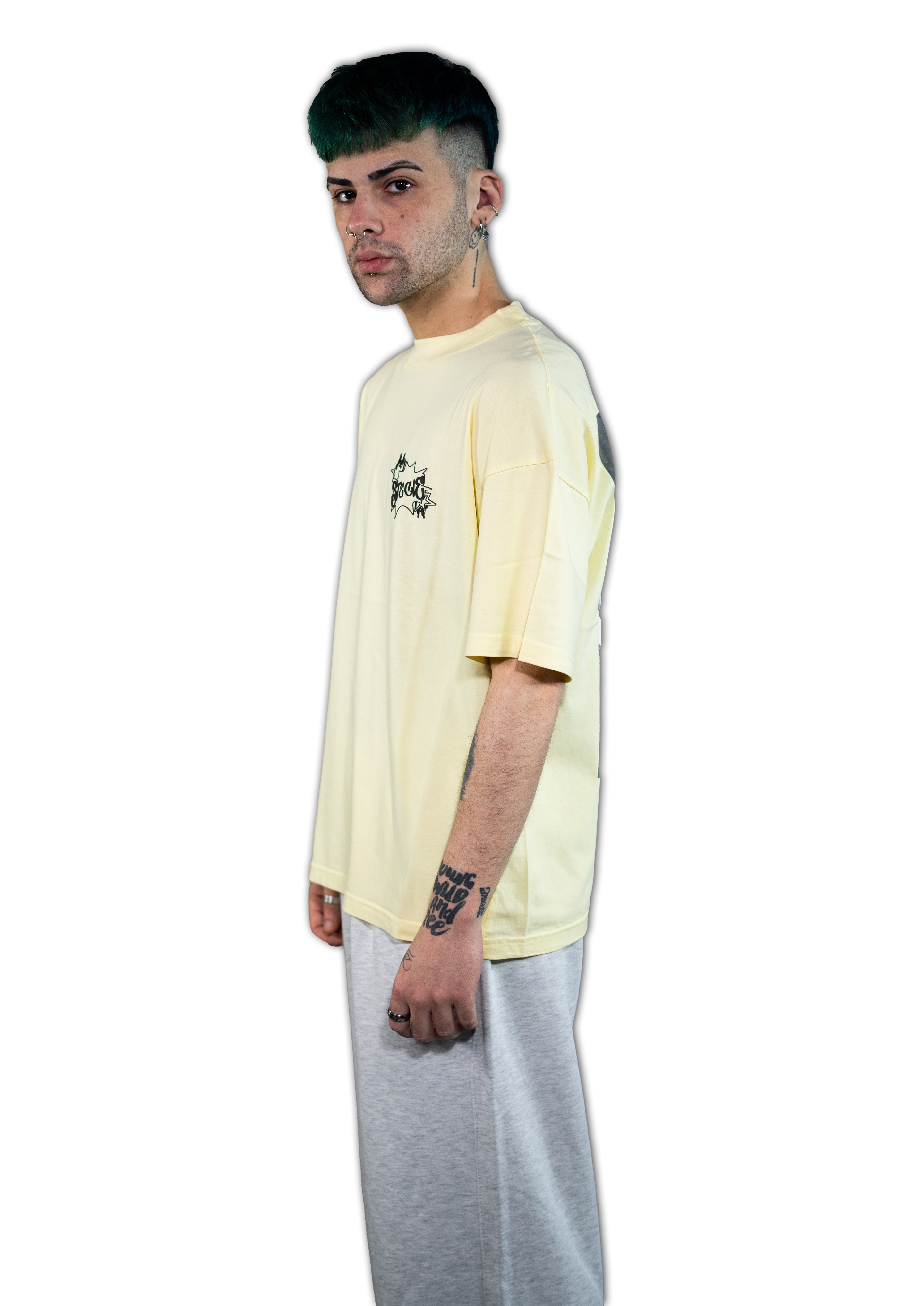 Stegle T-shirt Regular Fit Yellow