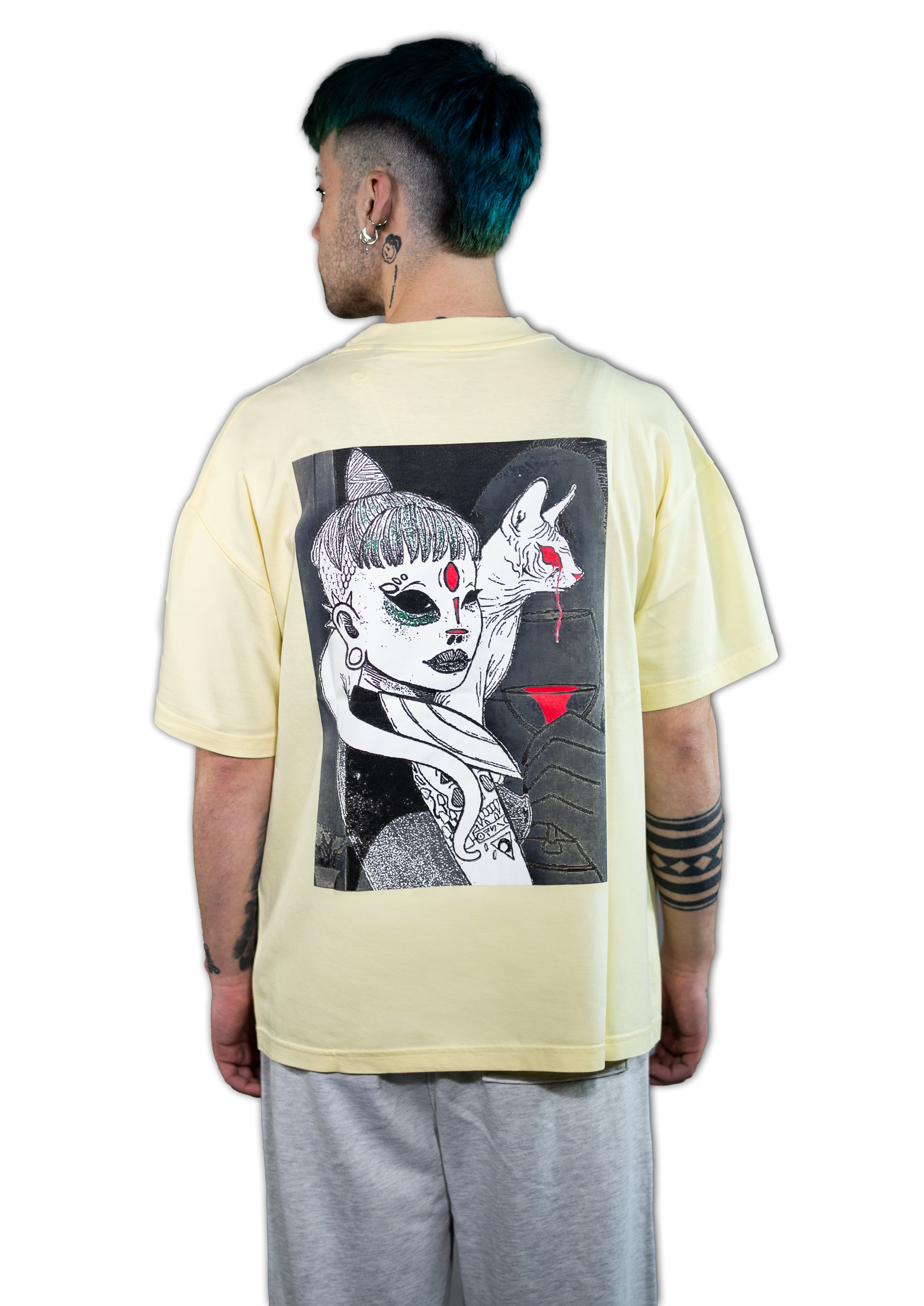 Stegle T-shirt Regular Fit Yellow