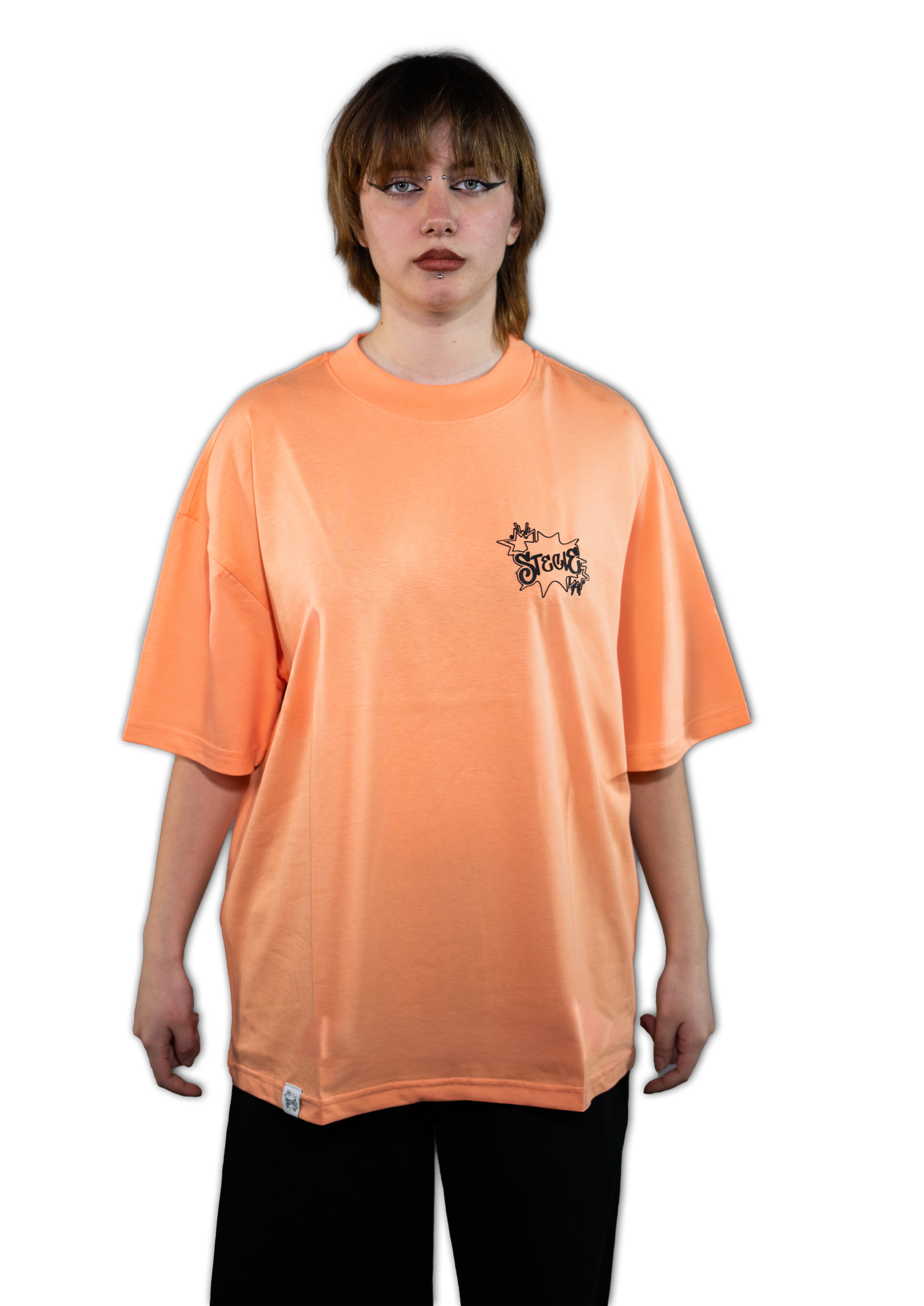 Stegle T-shirt Regular Fit Orange