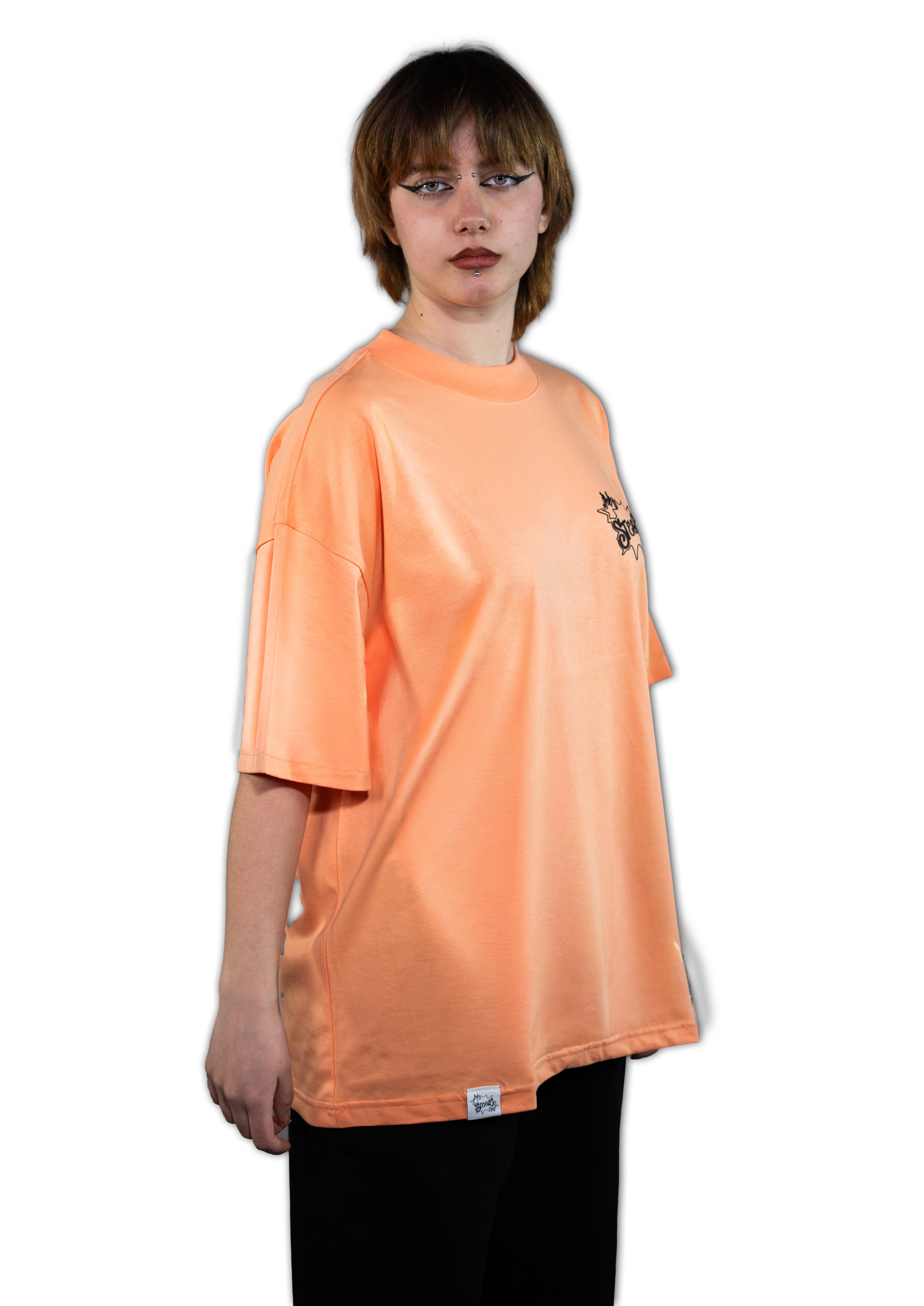 Stegle T-shirt Regular Fit Orange