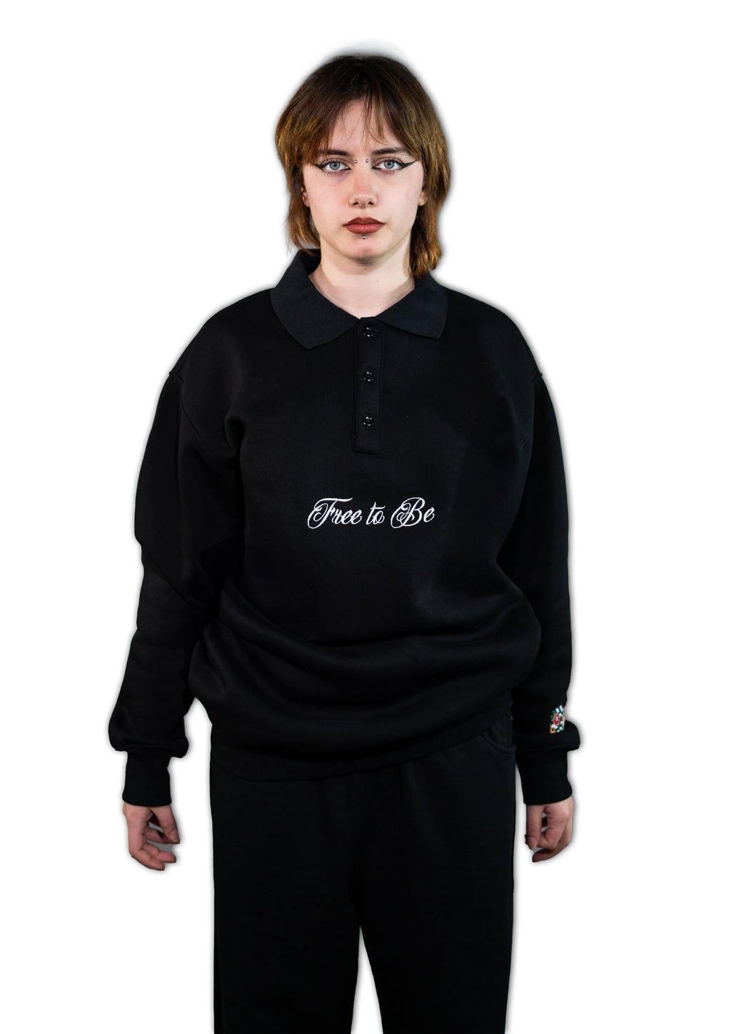 Stegle Hoodie 'Free To be' Black