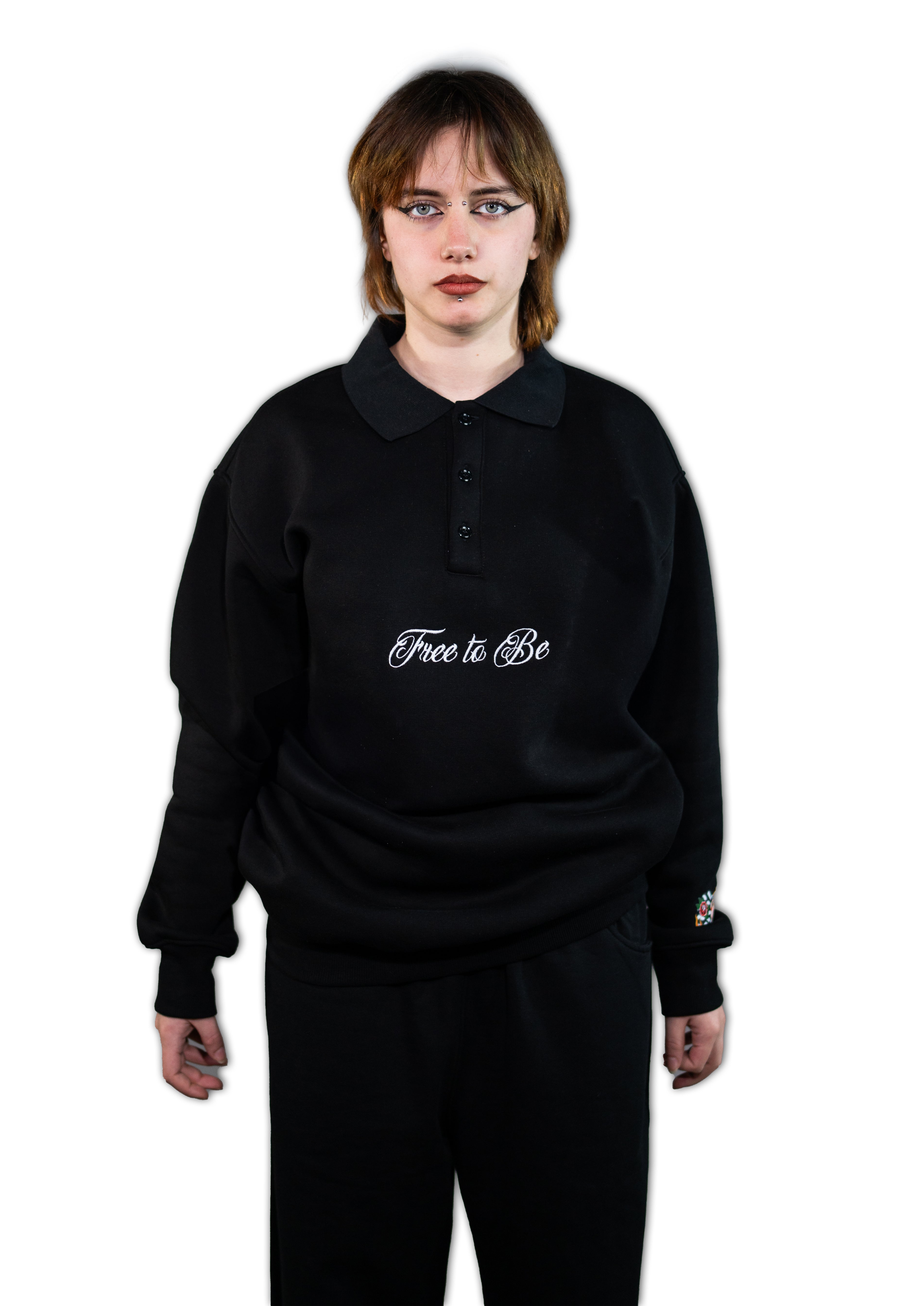 Stegle Hoodie 'Free To be' Black